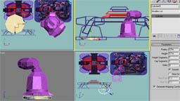 будущая стойка - а пока - сплюснутый цилиндр
